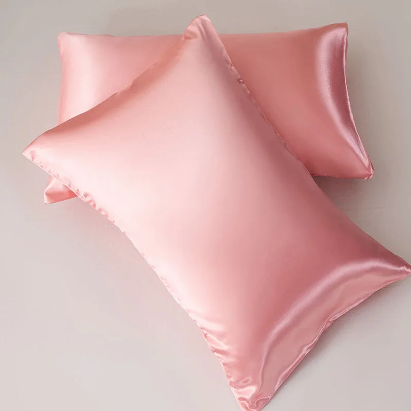 Afralia™ Luxe Rayon Pillowcase: Silky Smooth Satin Pillow Cover for Premium Comfort