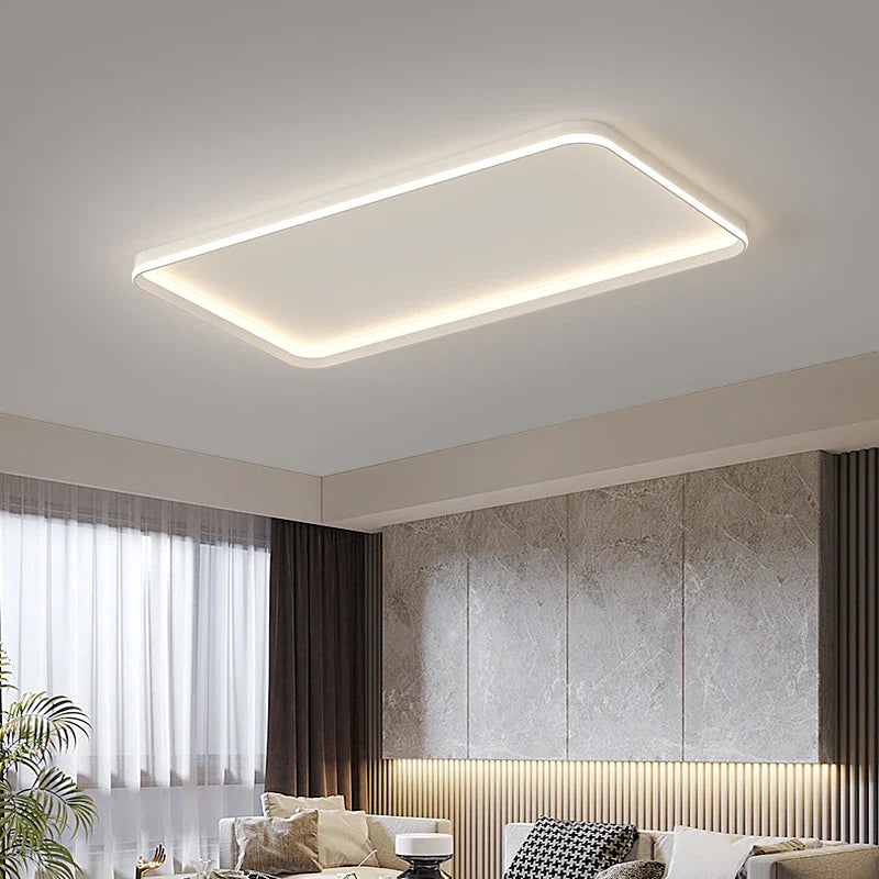 Afralia™ LED Ceiling Chandelier for Living Room Kitchen Dining Study Modern Indoor Lighting