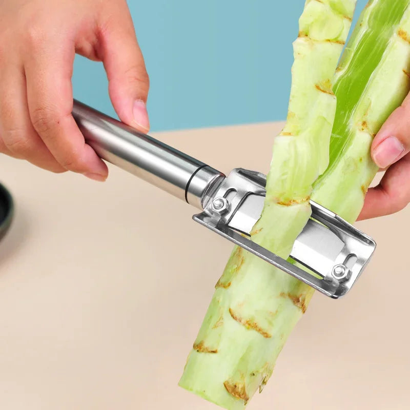 Afralia™ Stainless Steel Adjustable Blade Vegetables Peeler-Fruit Melon Cabbage Grater