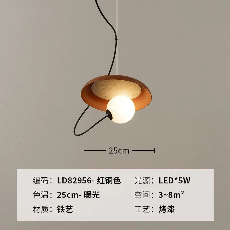 Afralia™ Luxury Rock Metal Pendant Lamp for Home Hotel Room Decor Lighting