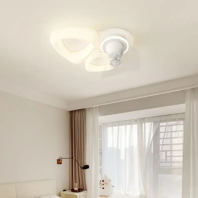 Afralia™ Nordic Flower LED Ceiling Lights for Kitchen Living Room Bedroom - Indoor Decoration Lighting