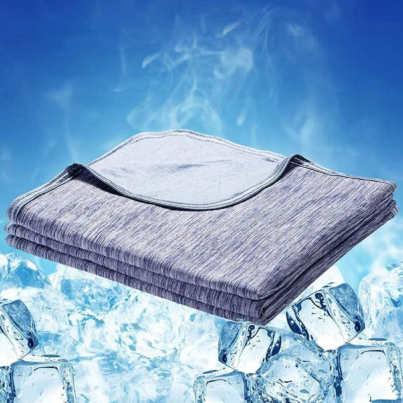 Afralia™ Summer Cool Blanket | Lightweight Solid Color Quilt for Hot Sleepers | Adults & Kids