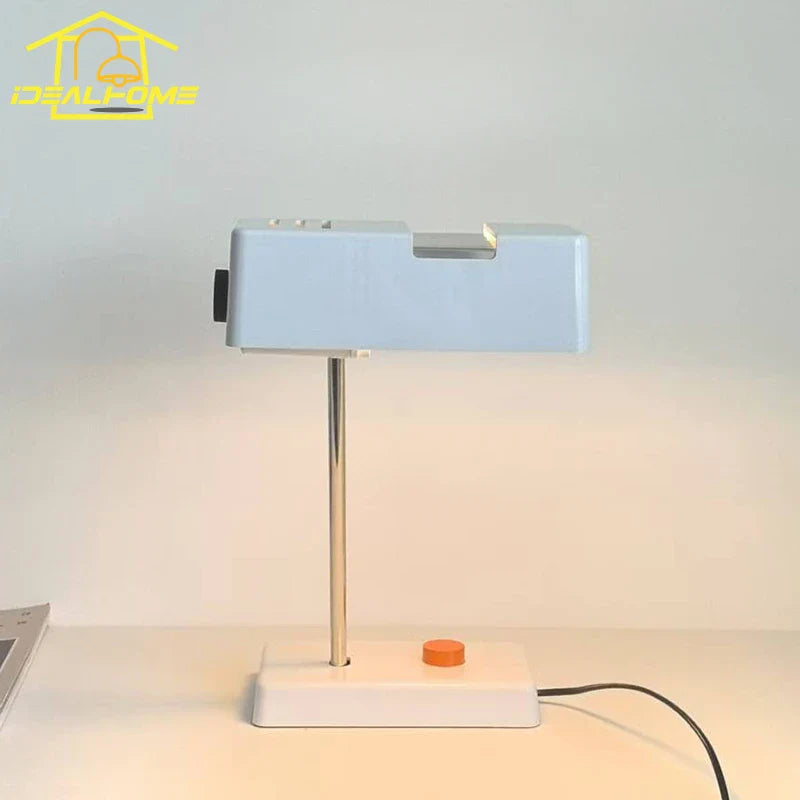 Afralia™ Retro Industrial Table Lamp LED E27 Desk Light for Home Decor Living Room