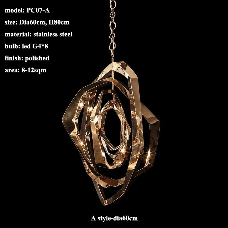 Afralia™ American Art Pendant Chandelier for Dining Living Room Bar Kitchen