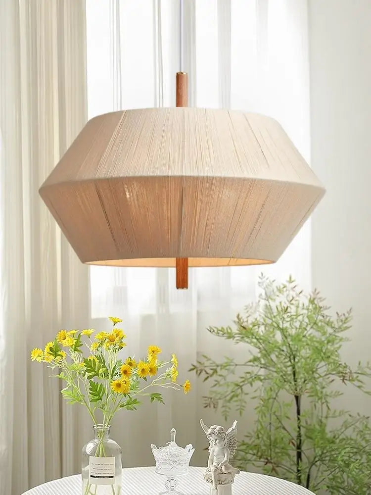 Afralia™ Zen Japan Ceiling Chandelier for Teahouse Restaurant Bedroom Dining Room Decor