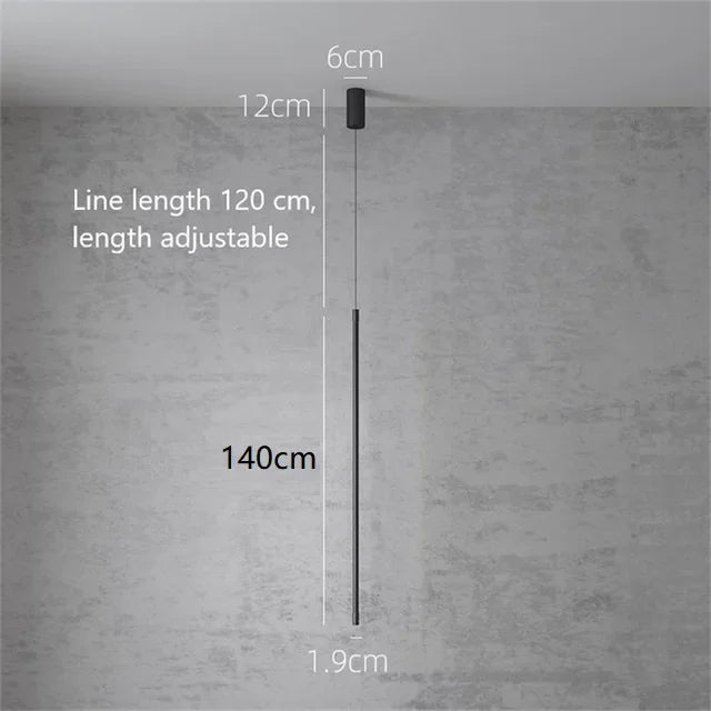 Afralia™ Nordic RGB LED Pendant Light for Modern Home Decor