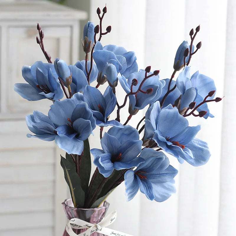 Afralia™ Magnolia Bouquet: High-Quality Home Decor & Wedding Flower Props