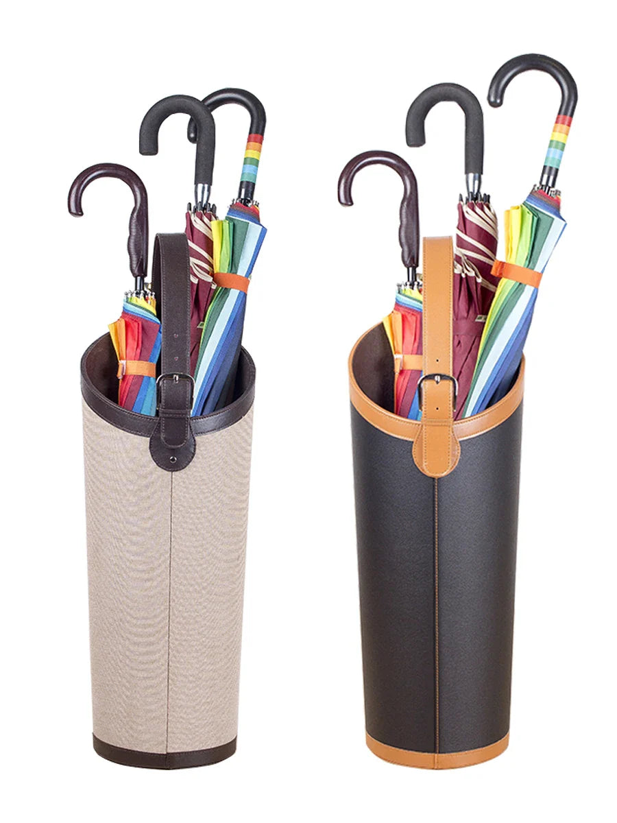 Afralia™ Umbrella Holder Organizer Stand for Home - Floor Rack Storage Bucket