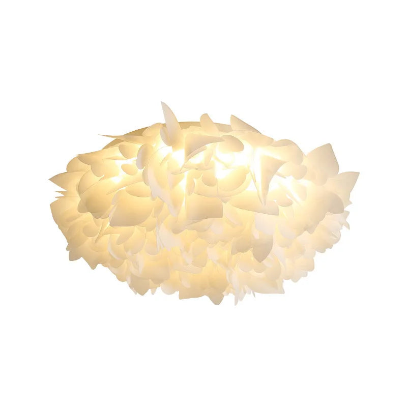 Afralia™ Luxury Petal Ceiling Lamp for Bedroom Foyer Dining Room Lighting