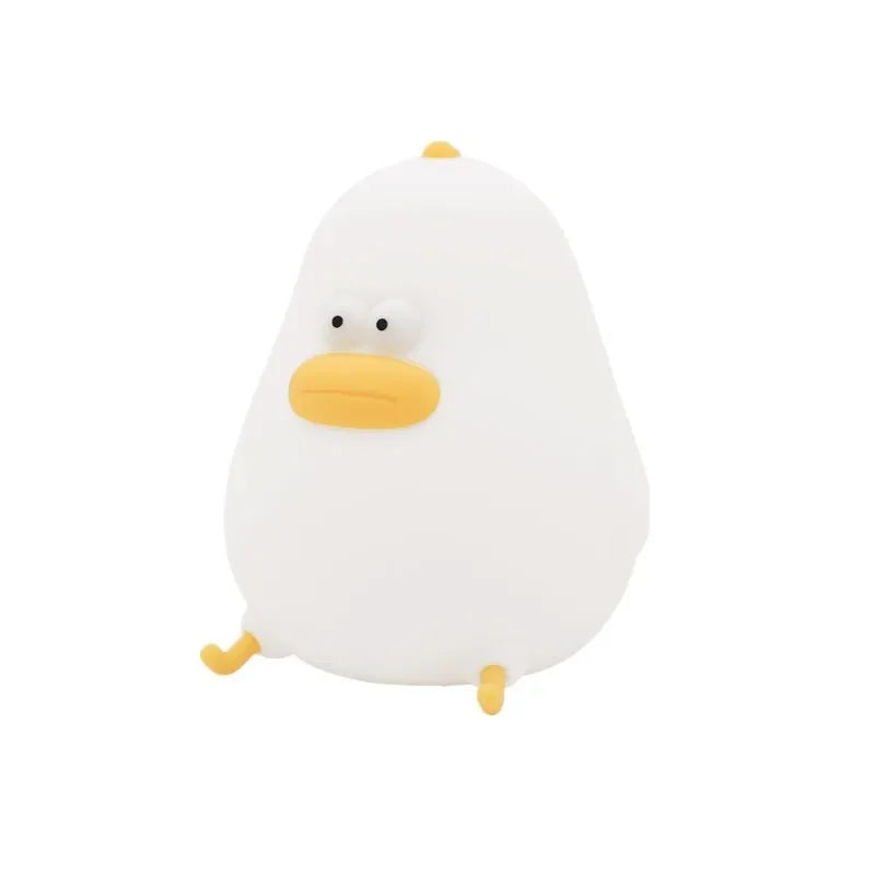 Afralia™ Little Fat Chicken Night Light USB Charging LED Kids Room Gift