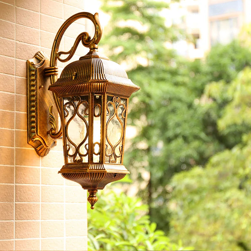 Afralia™ Outdoor Waterproof Wall Lamp for Villa Garden and Indoor Lighting