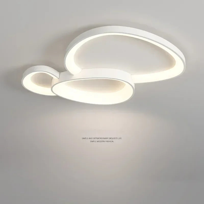 Afralia™ LED Dimmable Ceiling Lamp for Modern Minimalist Home Decor