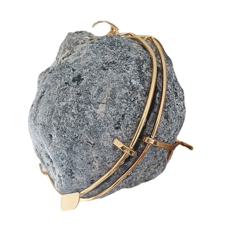 Afralia™ Onyx Stone Jewelry Box Decorative Figurines Home Decoration Accessories
