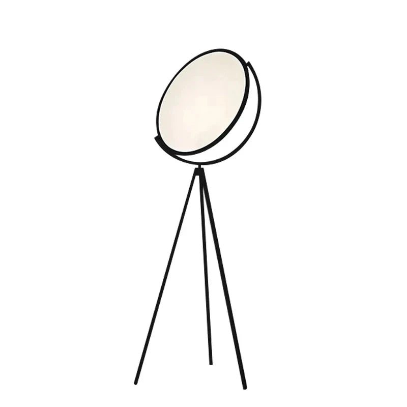 Afralia™ Tripod Moon Floor Lamp: Modern Art Design for Living Room, Study, Hotel - Eye Protection