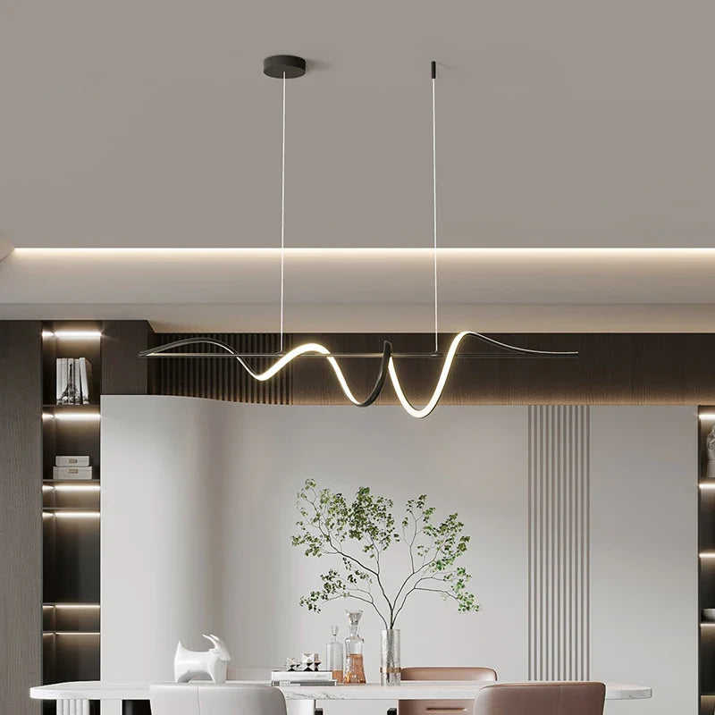 Afralia™ Minimalist LED Pendant Lights for Dining Kitchen Bar Home Decoration