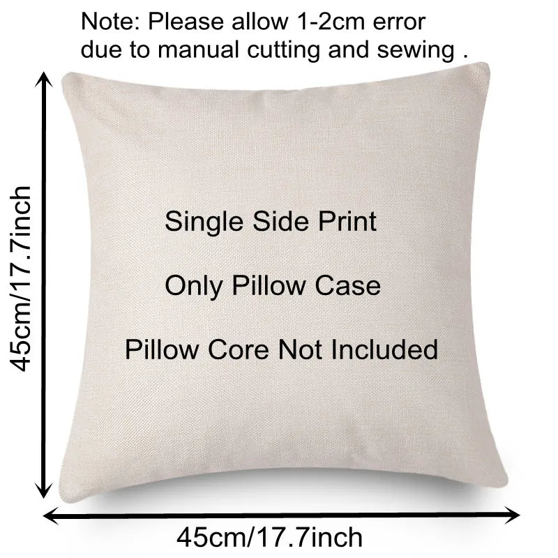 Afralia™ Valentine's Linen Throw Pillow Covers for Home Decor & Wedding Supplies