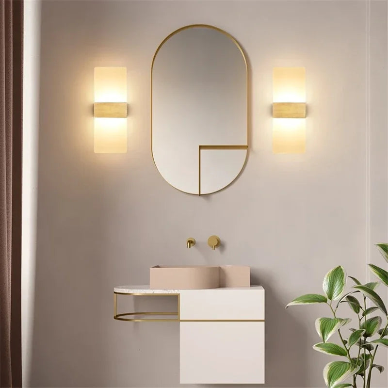 Afralia™ LED Wall Light: Modern Indoor Lamp for Bedroom, Living Room, Kitchen, Corridor