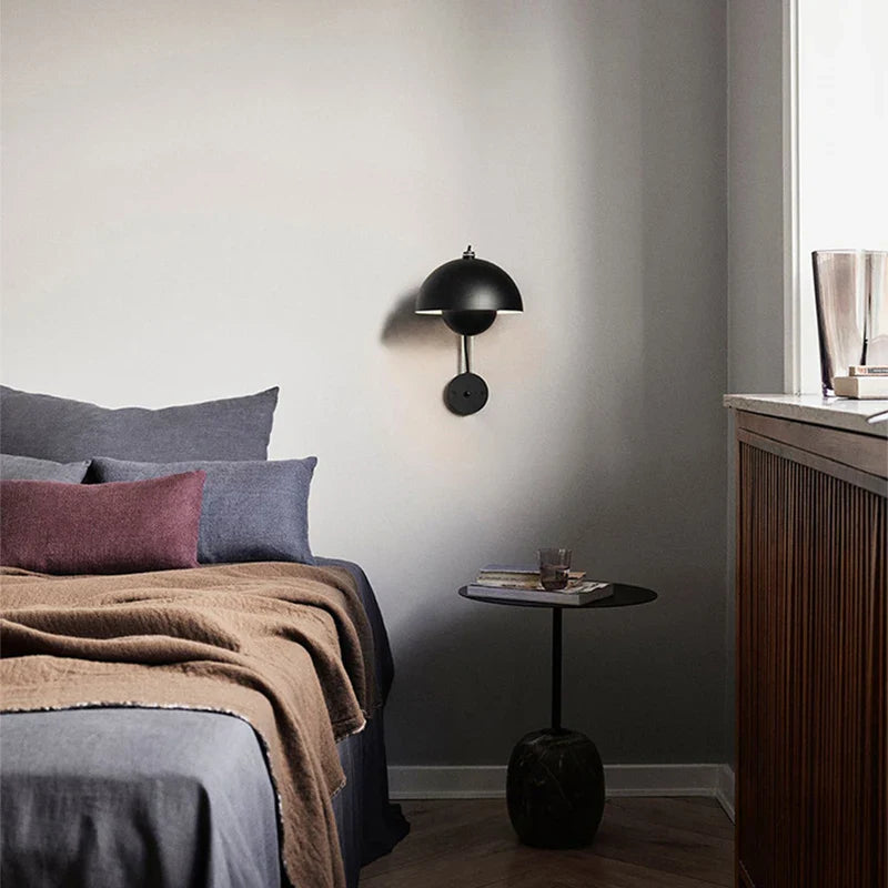 Afralia™ Colorful LED Bedside Wall Lamp for Bedroom Living Room Hotel Children Room