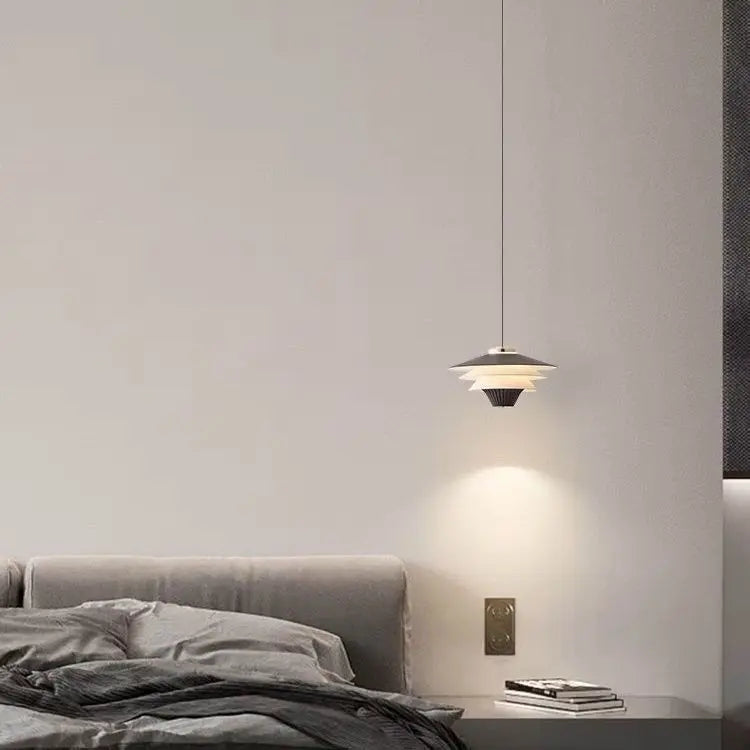 Afralia™ Cream Wind Milk Glass Pendant Lights LED E27 Modern Kitchen Island Dining