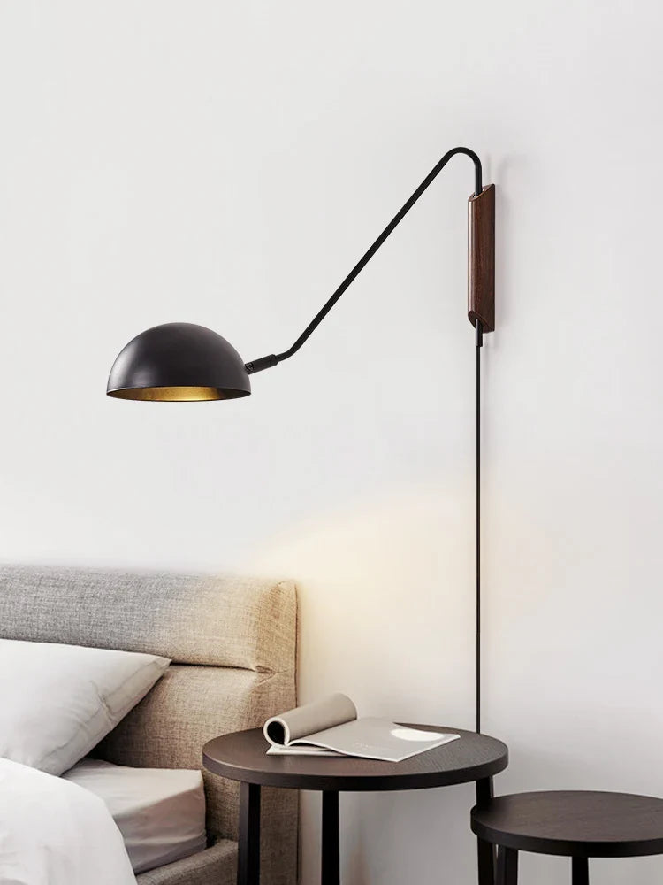 Afralia™ Rotatable Wall Lights for Living Room Bedroom, Modern Long Arm Wall Lamps