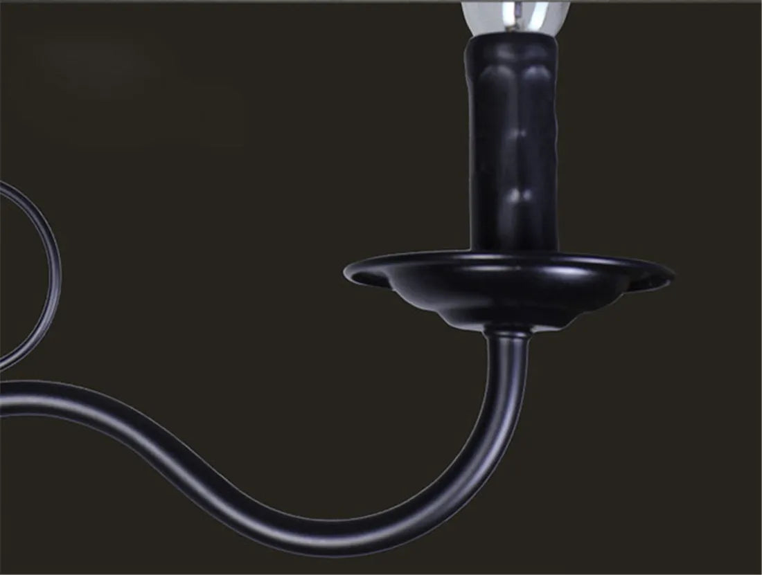 Afralia™ Vintage Metal Chandelier Farmhouse Pendant Light for Kitchen Dining Bedroom