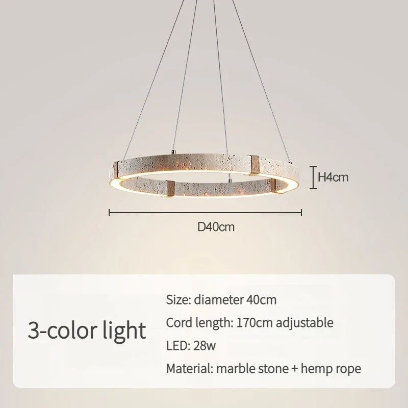 Afralia™ Marble Stone Sphere LED Chandelier Modern Nordic Ceiling Lamp for Living Room