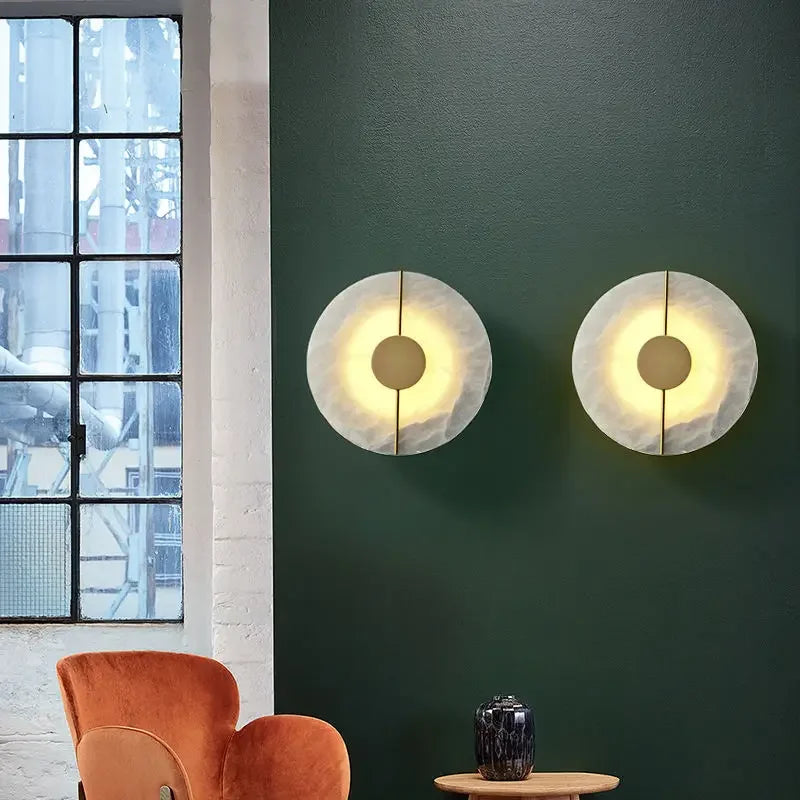 Afralia™ Lumind Copper Wall Lamp: High-Grade Bedroom Bedside Light