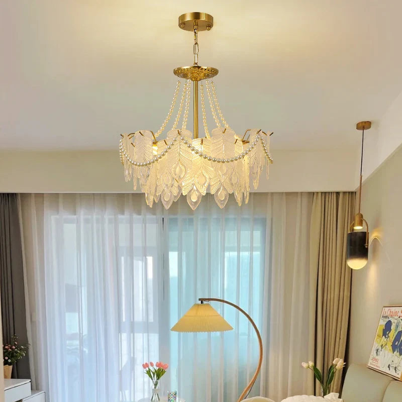 Afralia™ Crystal Chandelier Light: French Modern Luxury for Living Room, Dining Room, Bedroom