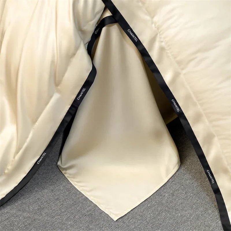 Afralia™ Svetanya 60S Lyocell Bed Linens Set - Twin Queen King Size