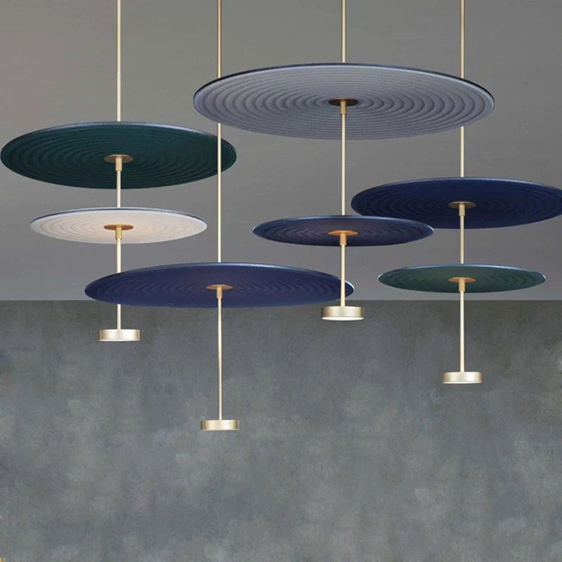 Afralia™ Cotton Round Pendant Lights for Modern Minimalist Home Decor