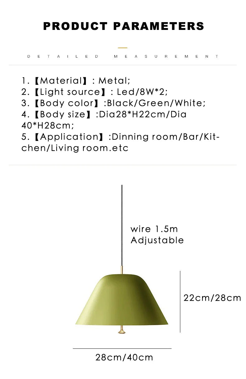 Afralia™ Modern Metal LED Pendant Chandelier for Dinning Room Table