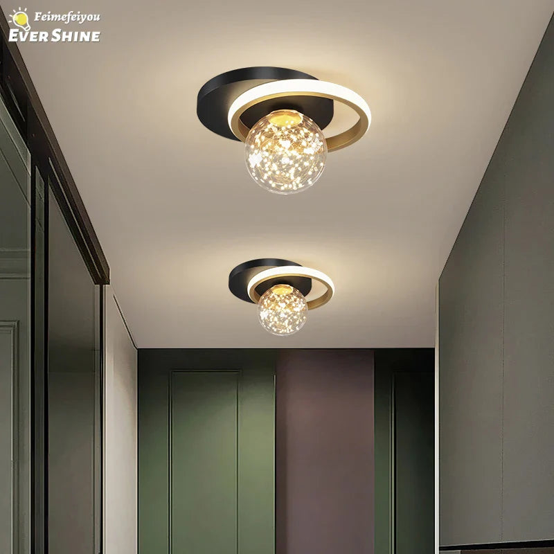 Afralia™ Nordic Ceiling Lamp for Home Indoor Lighting in Living Room Dining Bedroom