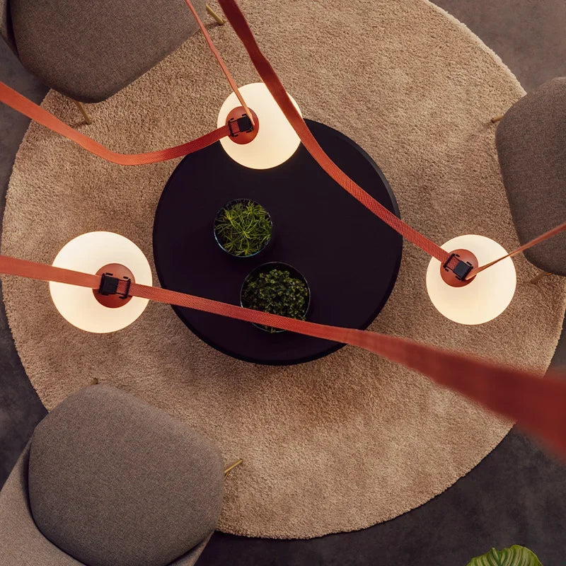 Afralia™ Wabi Sabi Style Duplex Villa Chandelier for Modern Minimalist Living and Dining Rooms