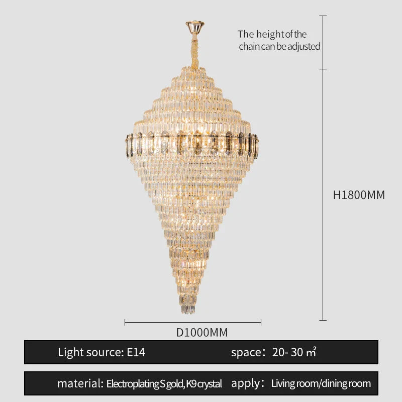 Afralia™ Hollow Chandelier: Luxury Spiral Staircase & Living Room Light for Hotel Lobby