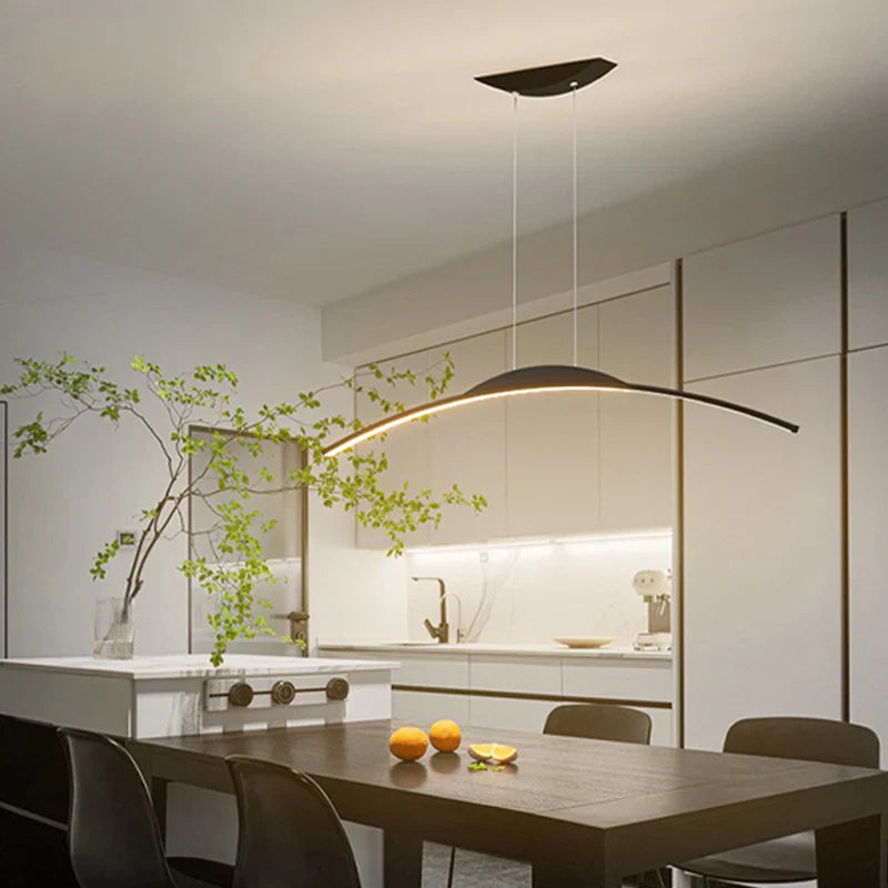 Afralia™ Modern Nordic LED Chandelier for Dining Room, Office, and Living Room