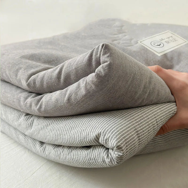 Afralia™ Cotton Summer Cooling Blanket | Soft Breathable Quilted Quilt