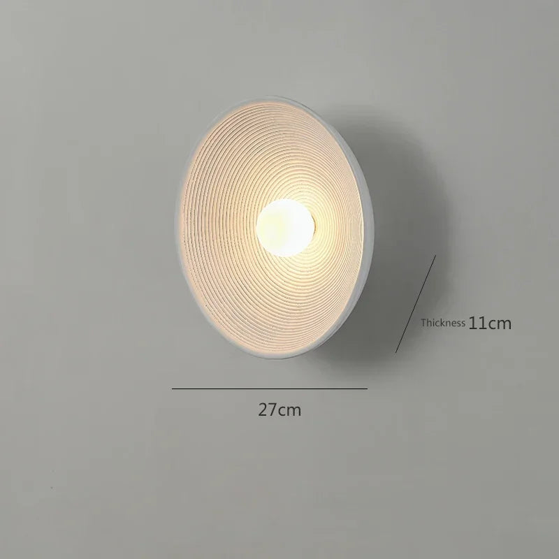Afralia™ Retro LED Wall Lamp for Home Decor - Wabi Sabi Indoor Lighting