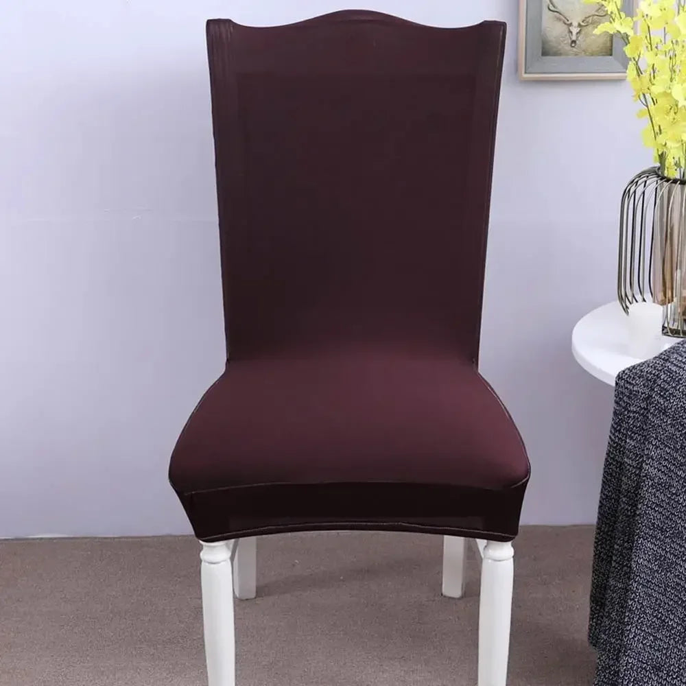 Afralia™ Spandex Stretch Solid Chair Cover Slipcover - Multifunctional Sofa Seat Case