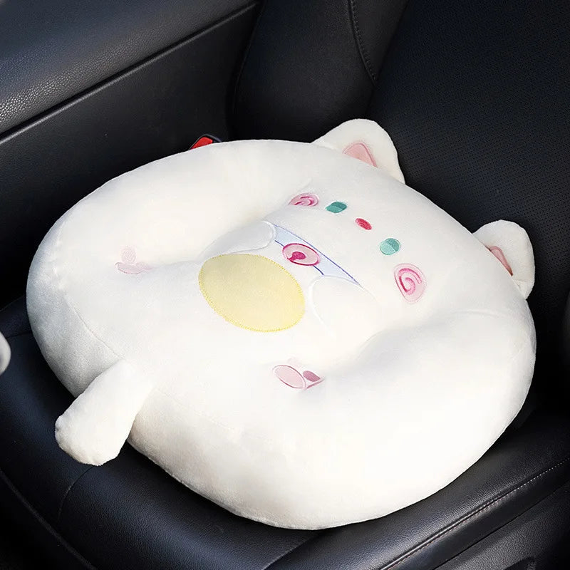 Cat Shark Cushion: Afralia™ Sofa & Office Chair Lumbar Support Pillow