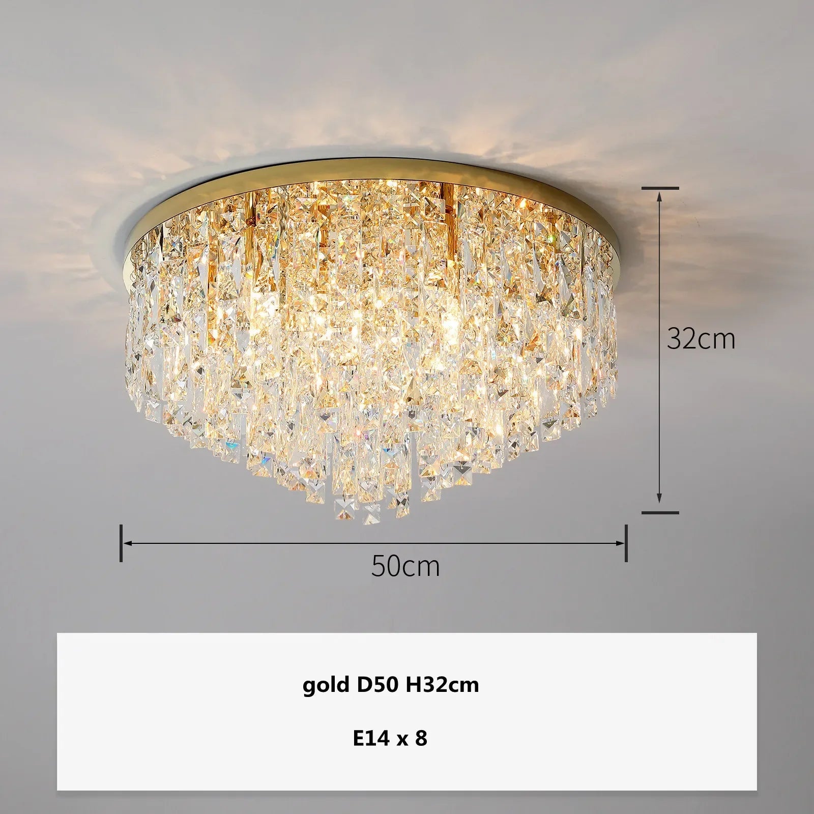 Afralia™ Crystal Steel LED Ceiling Chandelier, Modern Art Deco Lighting Fixture
