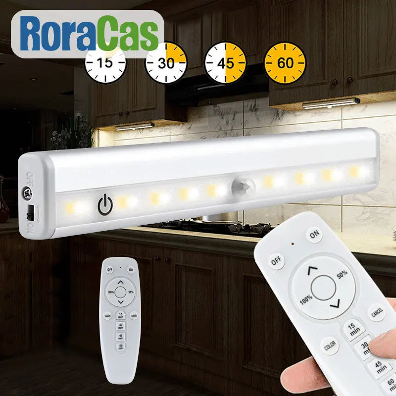 Afralia™ Night Light Magnet: USB Rechargeable LED Lamp for Kitchen Closet Hallway