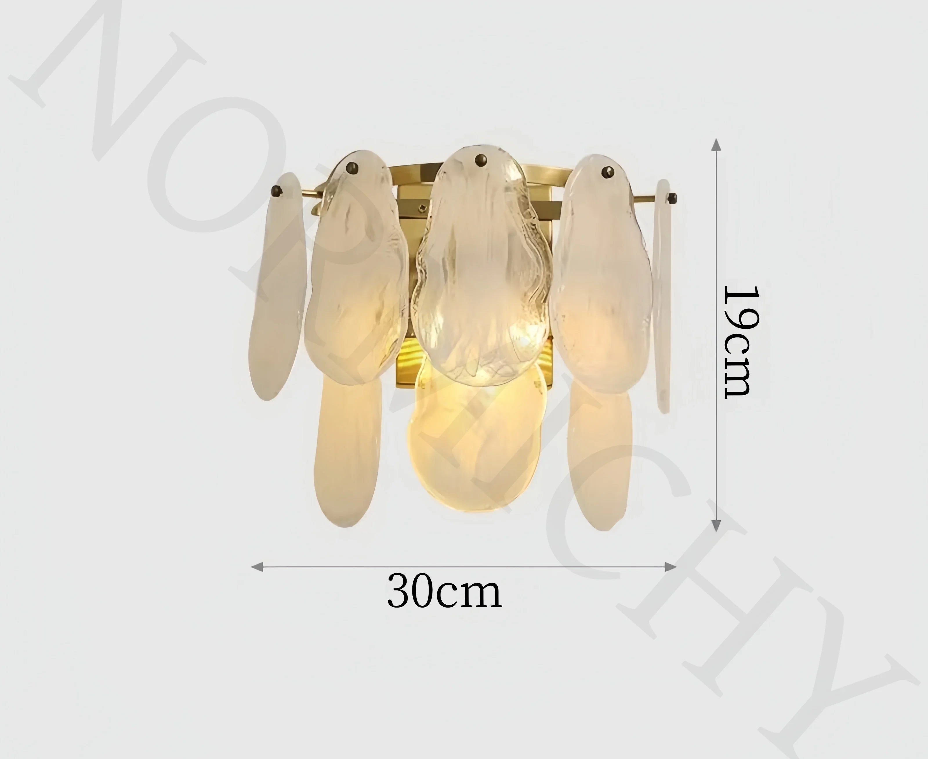 Afralia™ Cloud Glass Chandelier: Luxe French Retro Lighting for Living Room, Bedroom & Restaurant