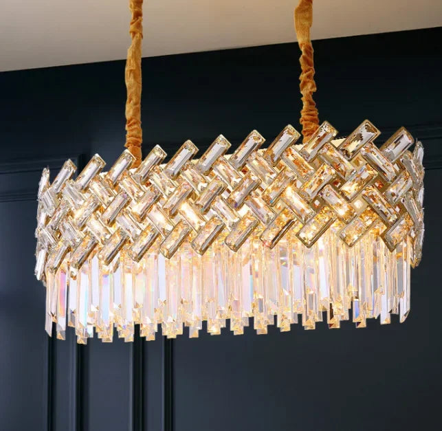 Afralia™ Small Black Crystal Chandelier: ModernLight Luxury for Home Indoor Lighting