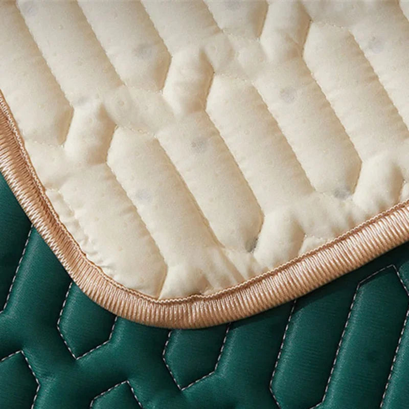 Afralia™ Summer Cooling Latex Bed Mat Set - Breathable & Comfortable