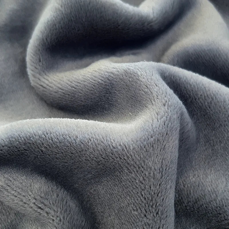 Afralia™ Luxury Soft Milk Velvet Raschel Blanket with Carved Edging