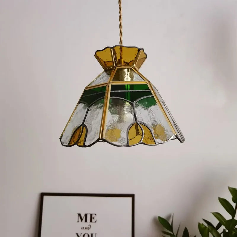 Afralia™ Copper LED Pendant Light for Home, Bar, Bedroom, Restaurant, or Cafe