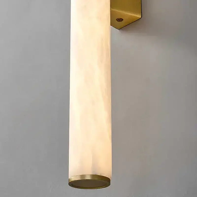 Afralia™ Copper Marble Wall Lamp Modern Luxury Living Room Bedroom Light