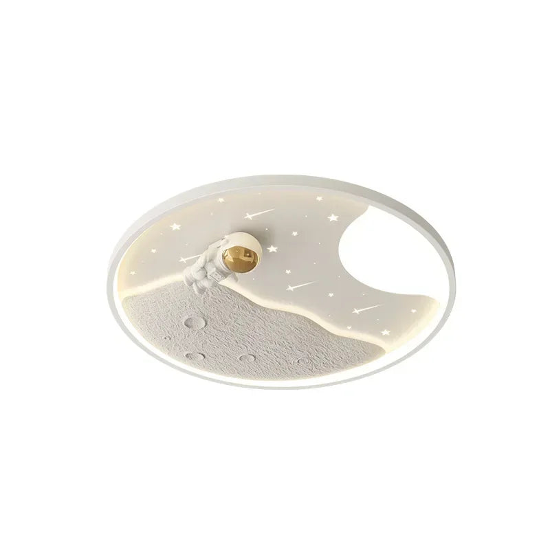 Afralia™ Space Star Bedroom Ceiling Light for Kids Room Home Decor