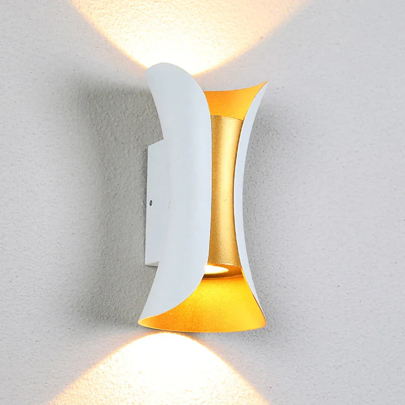 Afralia™ Waterproof LED Wall Light 10W: Modern Aluminum Wall Lamp for Outdoor and Indoor Lighting