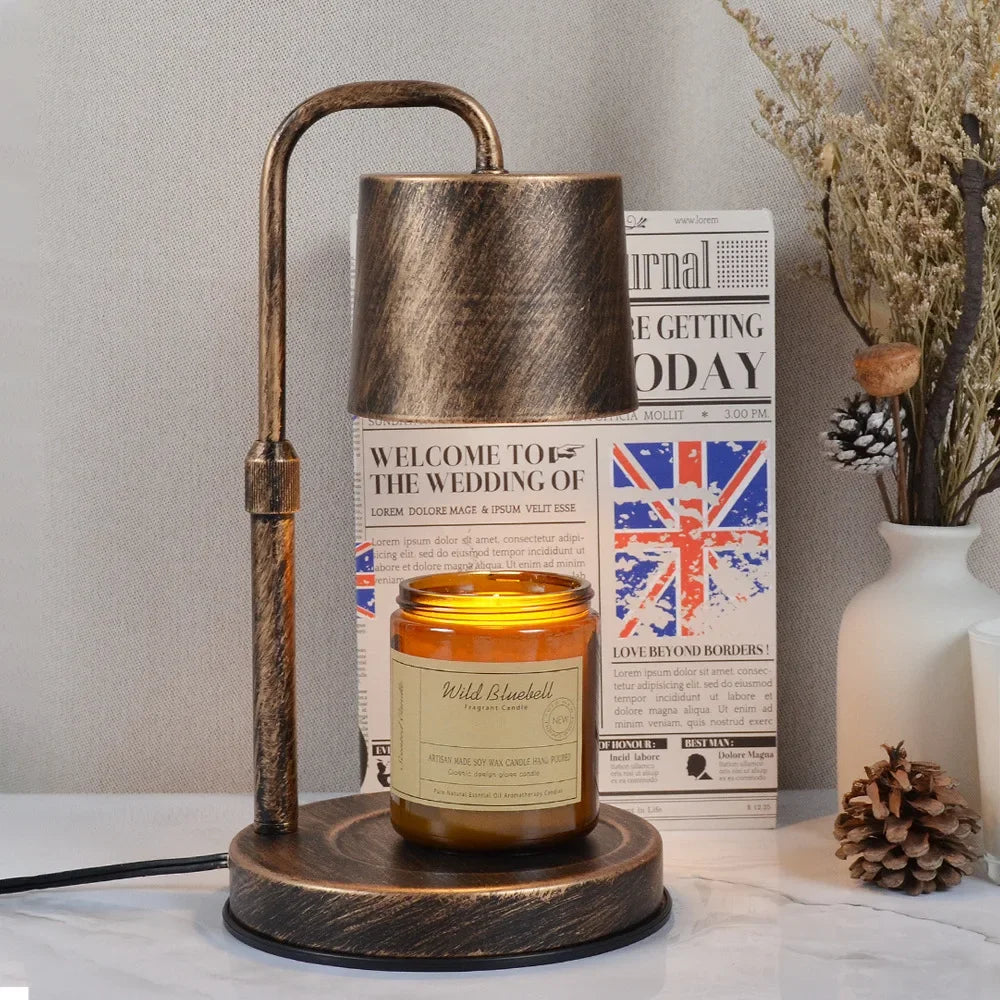 Afralia™ Romantic Atmosphere Aromatherapy Wax Lamp - High-end American Decorative Desk Lamp
